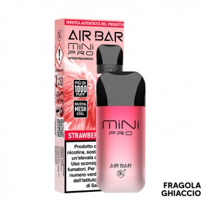 Air Bar Mini Pro Device  Pod Precaricata - STRAWBERRY ICE 0mg - Air Bar