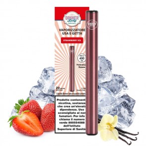 STRAWBERRY ICE 20mg - Disposable Vape Pen 1,5ml - Dinner Lady