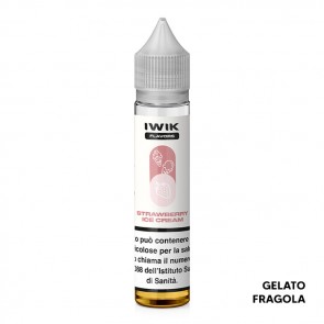 STRAWBERRY ICE CREAM - Aroma Mini Shot 10ml - IWIK CON TASSELLO