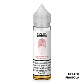 STRAWBERRY ICE CREAM - Aroma Shot 20ml - IWIK CON TASSELLO