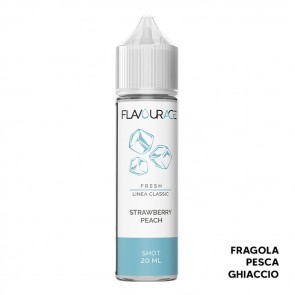 STRAWBERRY PEACH - Classic - Aroma Shot 20ml - Flavourage CON TASSELLO