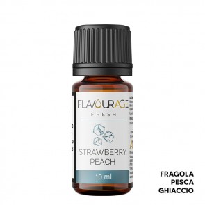 STRAWBERRY PEACH - Aroma Concentrato 10ml - Flavourage CON TASSELLO