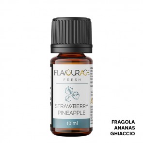 STRAWBERRY PINAPPLE - Aroma Concentrato 10ml - Flavourage CON TASSELLO