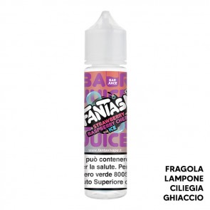 STRAWBERRY RASPBERRY CHERRY ICE - Bar Juice - Aroma Shot 20ml - Fantasi Vape CON TASSELLO