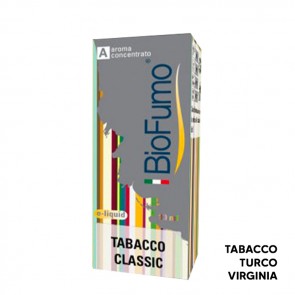 TABACCO CLASSIC - Aroma Concentrato 10ml - Biofumo CON TASSELLO