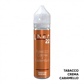 TABACCO CREMA E CARAMELLO - Aroma Shot 20ml - Linea 22