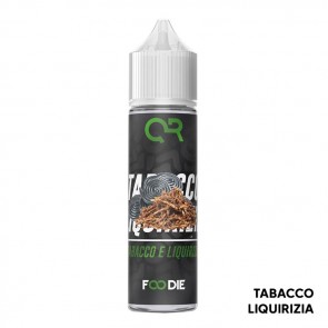 TABACCO E LIQUIRIZIA - Foodie - Aroma Shot 20ml - QR Flavour CON TASSELLO