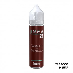TABACCO E MENTOLO - Aroma Shot 20ml - Linea 22