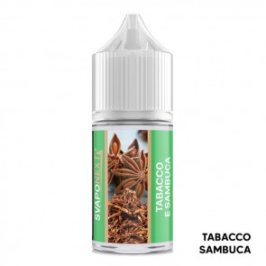 TABACCO E SAMBUCA - Starter Flavour - Aroma Mini Shot 10ml - Svapo Next CON TASSELLO