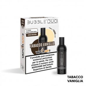 TABACCO VANIGLIA - Pod Precaricata Bubble Duo - 1 Pezzo - Vaporart