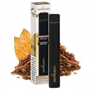 TOBACCO GOLD Disposable - 600 Puff - Vape Pen Usa e Getta - Vaporart