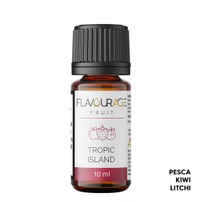 TROPIC ISLAND - Aroma Concentrato 10ml - Flavourage CON TASSELLO
