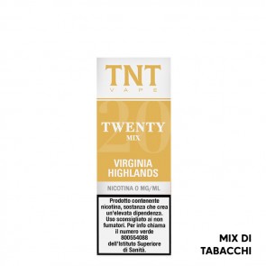 VIRGINIA HIGHLANDS - Twenty Mix - Liquido Pronto 10ml - TNT Vape