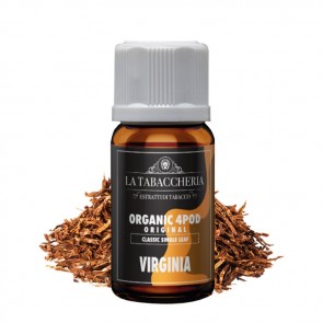 VIRGINIA - Organic 4 Pod - Aroma Concentrato 10ml - La Tabaccheria