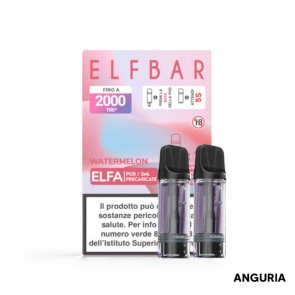 WATERMELON - Pod Precaricata ELFA - 2 Pezzi - Elf Bar