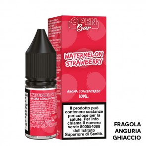 WATERMELON STRAWBERRY - Aroma Concentrato 10ml - Open Bar CON TASSELLO