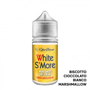 WHITE SMORE - Aroma Mini Shot 10ml - Cyber Flavour CON TASSELLO