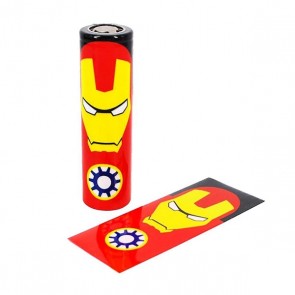 Wrap per Batterie 18650 Iron Man