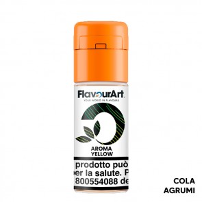 YELLOW - Aroma Concentrato 10ml - FlavourArt CON TASSELLO
