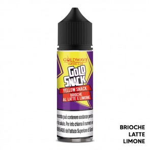 YELLOW SNACK - Gold Snack - Aroma Shot 20ml - Goldwave CON TASSELLO