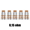 Testine di Ricambio P Coil Mesh XM 0,15ohm - 5 Pezzi - Geek Vape