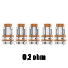 Testine di Ricambio P Coil Mesh 0,2ohm - 5 Pezzi - Geek Vape