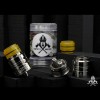 Short RDA 22mm Bright Steel - MCV x Vaper's Mood