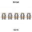 Testine di Ricambio M Coil Dual 0,3ohm Confezione da 5 Pezzi - Geek Vape