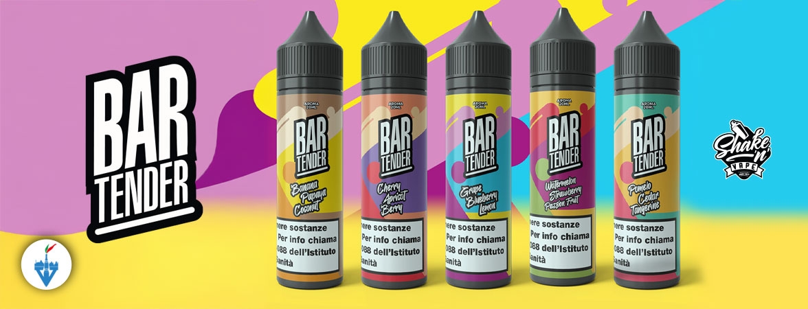 Bar Tender Shot 20ml Shake N Vape - Vapeitalia