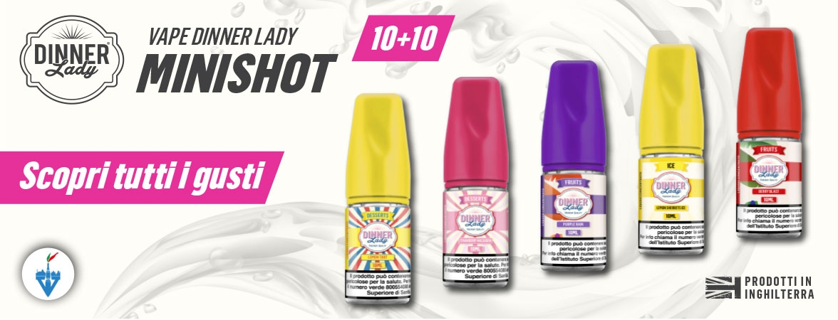 Mini Shot Dinner Lady - Vapeitalia