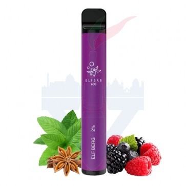 ELF BERG Disposable - 600 Puff - Vape Pen Usa e Getta - Elf Bar