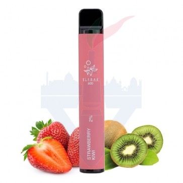 STRAWBERRY KIWI Disposable - 600 Puff - Vape Pen Usa e Getta - Elf Bar