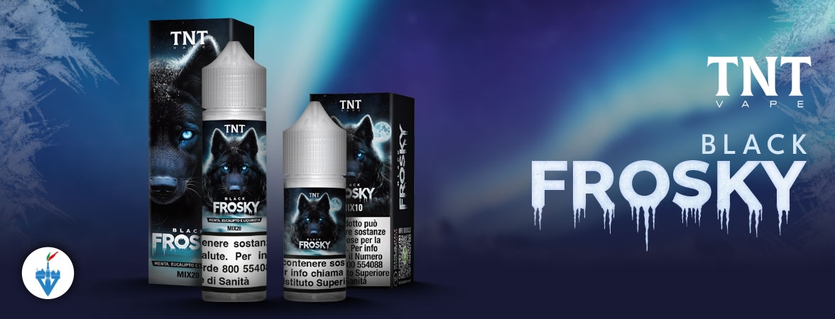Frosky Black TNT Vape - Vapeitalia