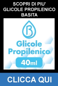 Glicole Propilenico Pura 40ml su 120ml - Basita