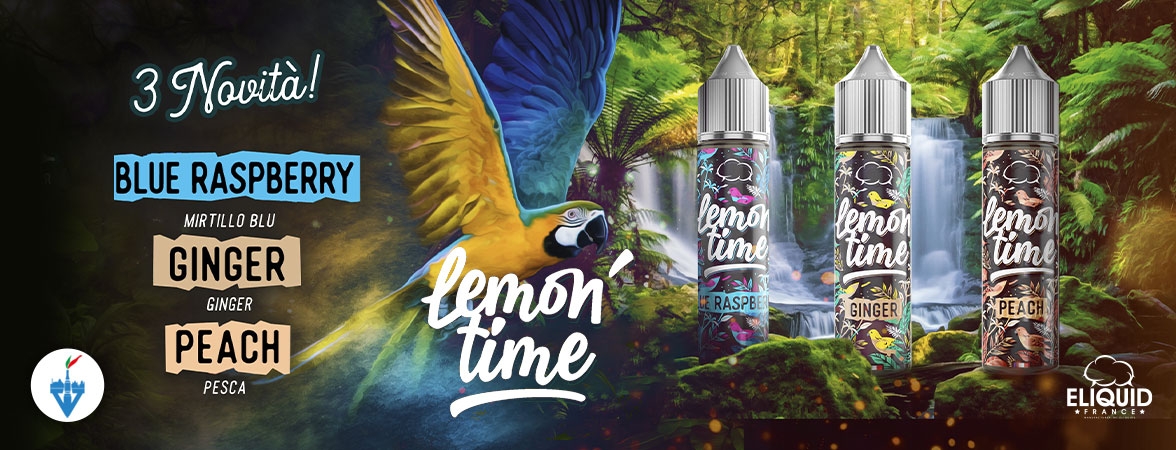 Lemon Time Eliquid France - Vapeitalia