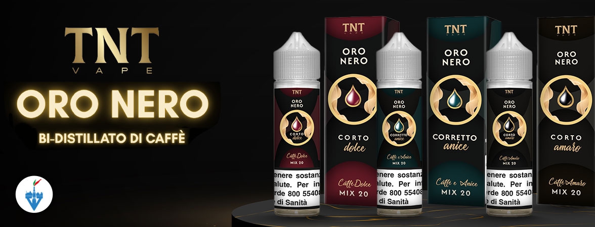 Oro Nero Mix Series TNT Vape - Vapeitalia