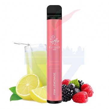 PINK LEMONADE Disposable - 600 Puff - Vape Pen Usa e Getta - Elf Bar