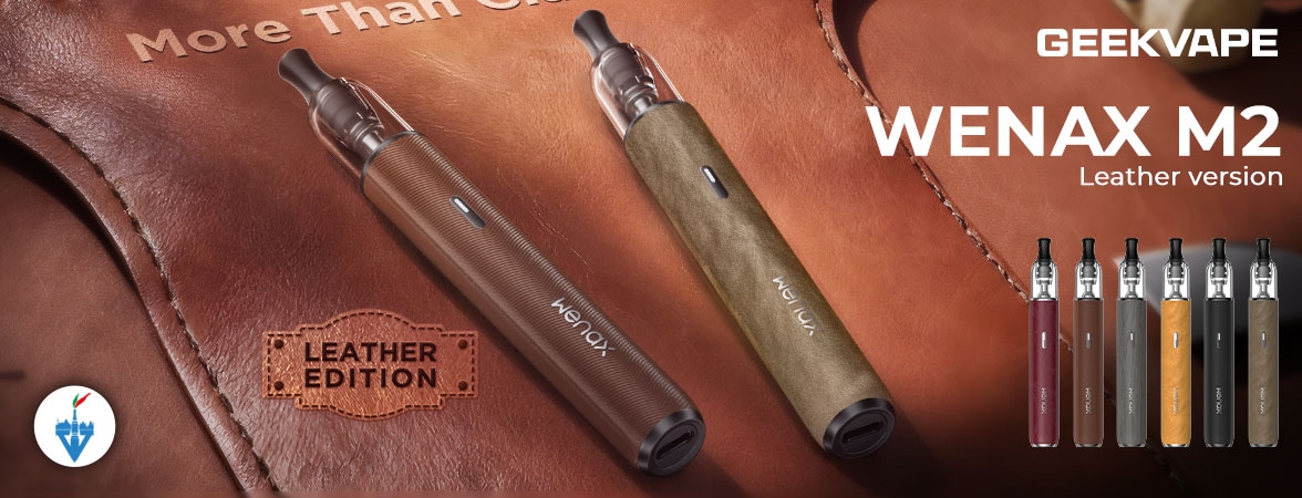 Wenax M2 Leather Version Geek Vape - Vapeitalia wenax-m2-geekvape-vapeitalia